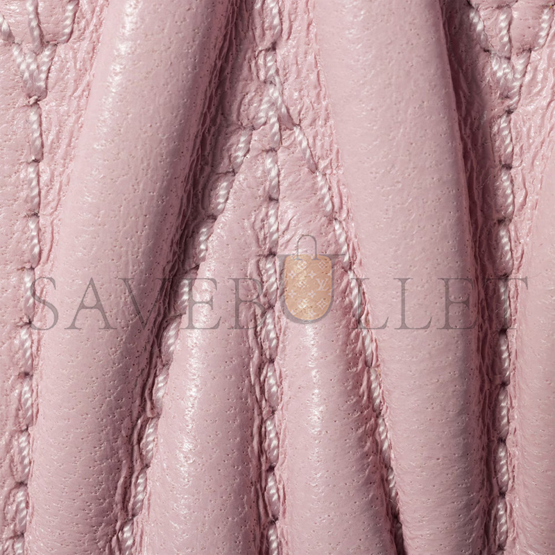 MIU MIU MATELASSÉ NAPPA LEATHER CARD HOLDER 5MC076 (10.5*8cm)